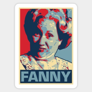 Fanny - Lady Stephanie Button - BBC Ghosts Sticker